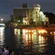 Last night, torches floated on the Motoyasu River in a peace prayer event next to the Atomic Bomb Dome in Hiroshima. Image via the AP.